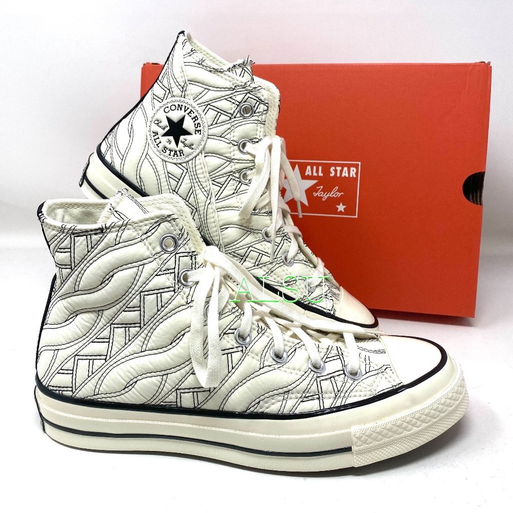 Converse CHUCK 70 High Top Canvas Egret Black W